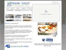 Tablet Screenshot of cateringequipmentireland.ie